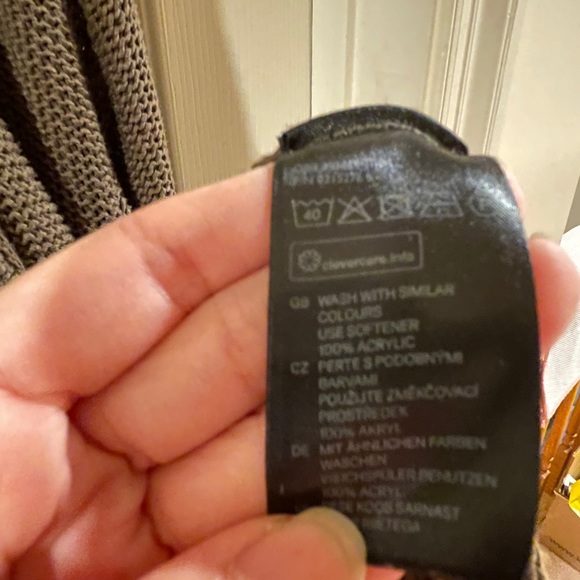 h&m | brown knit cardigan - Picture 4 of 4